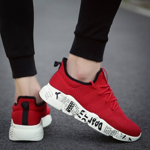 Men’s Breathable Street Style Sneakers SHOES, HATS & BAGS Sports Shoes & Floaters cb5feb1b7314637725a2e7: Beige 2|Black|Black 2|Black 3|Black Gold|Black Gold 2|Blue|Gray|Red|Red 3|White 3