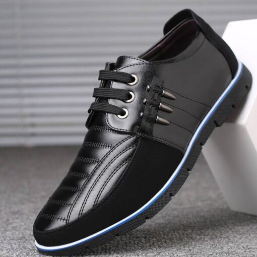 Men’s Classic Leather Shoes Men & Women Shoes SHOES, HATS & BAGS cb5feb1b7314637725a2e7: Black|Blue|Brown
