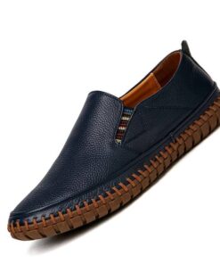 Men’s Genuine Leather Casual Shoes Casual Shoes & Boots SHOES, HATS & BAGS cb5feb1b7314637725a2e7: Black|Blue|Brown|White|Yellow