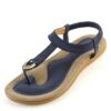 Women’s Flat Heels Open Sandals Casual Shoes & Boots SHOES, HATS & BAGS cb5feb1b7314637725a2e7: Beige|Black|Blue|Dark Blue|Pink|Red