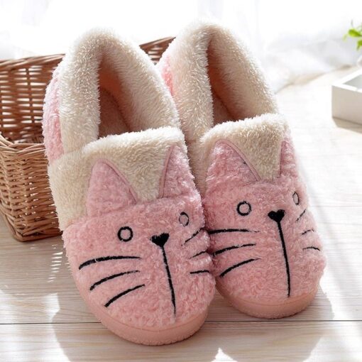 Women’s Cute Cat Warm Home Slippers Casual Shoes & Boots SHOES, HATS & BAGS cb5feb1b7314637725a2e7: 5 pairs|Blue|Brown|Grey|Pink