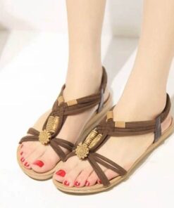 Stylish Comfortable Beach Sandals Casual Shoes & Boots SHOES, HATS & BAGS cb5feb1b7314637725a2e7: Black|Brown|White 