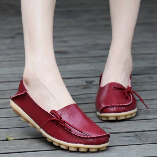 Fashion Summer Casual Leather Women’s Loafer Shoes Casual Shoes & Boots SHOES, HATS & BAGS cb5feb1b7314637725a2e7: Army Green|Beige|Black|Blue|Coffee|Deep Blue|Fruit Green|Gold|Grass Green|Gray|Khaki|Light Brown|Light Green|Moon|Orange|Pink|Purple|Red|Rose Red|Royal Blue|Silver|White|Wine Red|Yellow