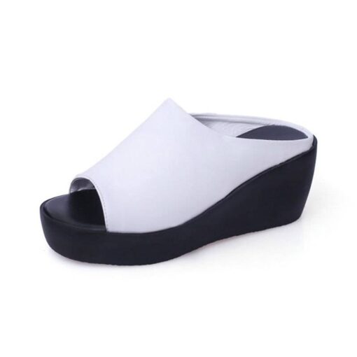 Summer Casual Women’s Flips Casual Shoes & Boots SHOES, HATS & BAGS cb5feb1b7314637725a2e7: Black|White