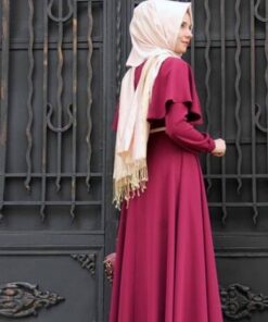 Fashion Colorful Muslim Women’s Modal Dress FASHION & STYLE Men & Women Fashion cb5feb1b7314637725a2e7: Black|Blue|Light Green|Orange|Purple|Red 