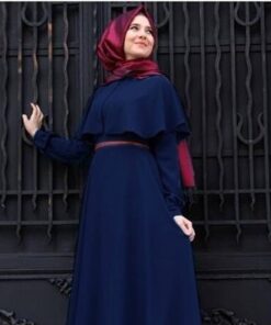 Fashion Colorful Muslim Women’s Modal Dress FASHION & STYLE Men & Women Fashion cb5feb1b7314637725a2e7: Black|Blue|Light Green|Orange|Purple|Red 