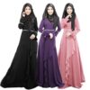 Bohemian Muslim Women’s Linen Dress FASHION & STYLE Men & Women Fashion cb5feb1b7314637725a2e7: Black|Pink|Purple