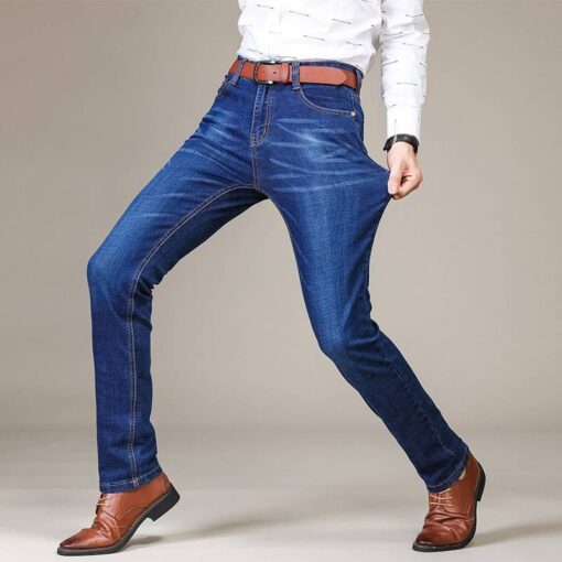 Men’s Blue Denim Jeans FASHION & STYLE Jeans & Jeggings Men Fashion & Accessories cb5feb1b7314637725a2e7: Blue|Dark Blue