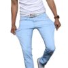 Men’s Casual Stretch Skinny Jeans FASHION & STYLE Jeans & Jeggings Men Fashion & Accessories cb5feb1b7314637725a2e7: Black|Blue|Khaki|Silver|Sky Blue|White