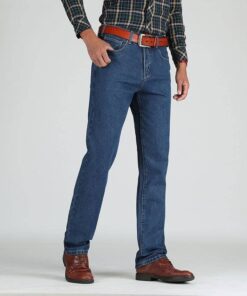 Men’s Classic Straight Jeans FASHION & STYLE Jeans & Jeggings Men Fashion & Accessories cb5feb1b7314637725a2e7: Black Blue|Blue|Dark Blue|Sky Blue 