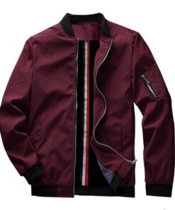 Men’s Spring Bomber Jacket FASHION & STYLE Men & Women Fashion Men Fashion & Accessories cb5feb1b7314637725a2e7: Army Green|Black|Darkblue|Khaki|Red 