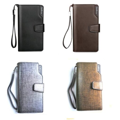 Men’s Leather Zipper Wallet FASHION & STYLE Hand Bags & Wallets Men Fashion & Accessories SHOES, HATS & BAGS cb5feb1b7314637725a2e7: Black|Brown|Gold|Grey