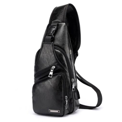 Men’s Leather Shoulder Smart Bag FASHION & STYLE Hand Bags & Wallets Men Fashion & Accessories SHOES, HATS & BAGS cb5feb1b7314637725a2e7: Black|Brown
