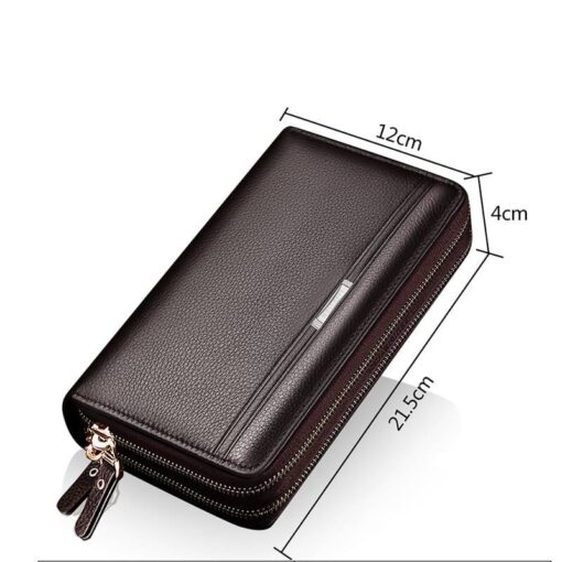 Men’s Long Wallets With Coin Pocket FASHION & STYLE Hand Bags & Wallets Men Fashion & Accessories SHOES, HATS & BAGS cb5feb1b7314637725a2e7: Black|Brown