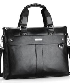 Men’s Casual Leather Portfolio Bag FASHION & STYLE Hand Bags & Wallets SHOES, HATS & BAGS cb5feb1b7314637725a2e7: Black|Brown