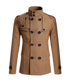 Men’s Classic Winter Double Breasted Coat Coats, Suits & Blazers FASHION & STYLE cb5feb1b7314637725a2e7: Black|Camel|Dark Gray|Navy Blue 