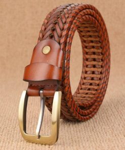 Braided Leather Men’s Belt FASHION & STYLE Men Fashion & Accessories cb5feb1b7314637725a2e7: 01|02|03 