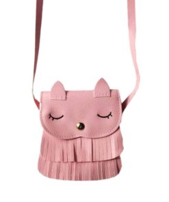 Girl’s Cat Shaped Tassel Crossbody Bag Children & Baby Fashion FASHION & STYLE Luggages & Trolleys SHOES, HATS & BAGS cb5feb1b7314637725a2e7: Brown|Gray|Orange|Pink