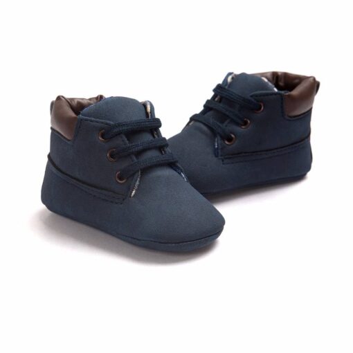 Baby Solid Leather Boots Children & Baby Fashion FASHION & STYLE cb5feb1b7314637725a2e7: Apricot|Beige|Black|Blue|Bronze|Brown|Dark Gray|Gray|Khaki|Navy|White