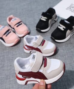 Kids’ Breathable Mesh Sneakers Children & Baby Fashion FASHION & STYLE cb5feb1b7314637725a2e7: Beige|Black|Pink