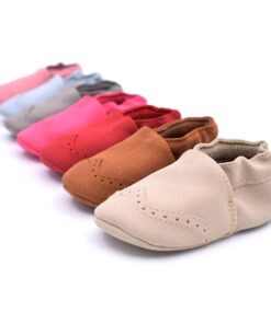 Baby Autumn Nubuck Leather Shoes Children & Baby Fashion FASHION & STYLE cb5feb1b7314637725a2e7: Beige|Blue|Brown|Gray|Pink|Red|Rose Red 