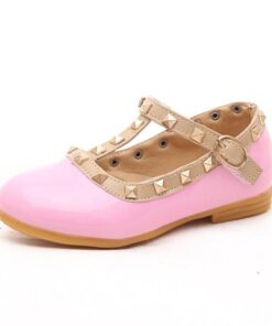 Girl’s Leather Mary Jane Shoes Children & Baby Fashion FASHION & STYLE cb5feb1b7314637725a2e7: Black|Pink|Red|White 