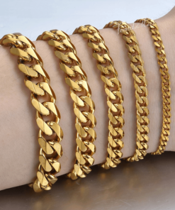 Men’s Luxury Chain Bracelet JEWELRY & ORNAMENTS Men's Jewelry 32954654ac8fe66a1d09be: 0.3 cm / 0.1 inch|0.5 cm / 0.2 inch|0.7 cm / 0.3 inch|0.9 cm / 0.4 inch|1.1 cm / 0.5 inch 