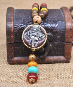 Boho African Style Wooden Men’s Pendant Necklace JEWELRY & ORNAMENTS Men's Jewelry cb5feb1b7314637725a2e7: Black|Brown Drop|Brown Round|Brown Tooth|Fish|Gold Tooth|Red|Silver|Silver Elephant|Stone Elephant|Turquoise 