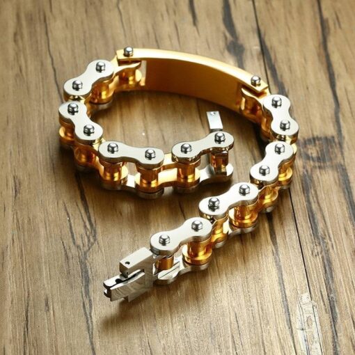 Men’s Chain Stainless Steel Bracelet JEWELRY & ORNAMENTS Men's Jewelry