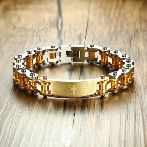 Men’s Chain Stainless Steel Bracelet JEWELRY & ORNAMENTS Men's Jewelry