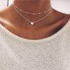 Women’s Heart Shaped Pendant Necklace Necklaces & Pendants Pendants 8d255f28538fbae46aeae7: 1|2