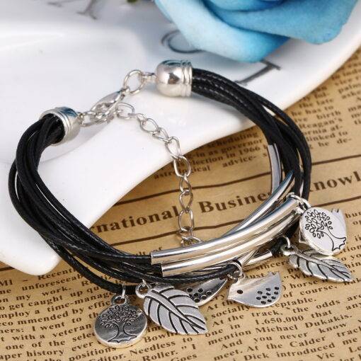 Fashion Silver Charm Leaves Bracelets 8d255f28538fbae46aeae7: Set 1|Set 2|Set 3|Set 4