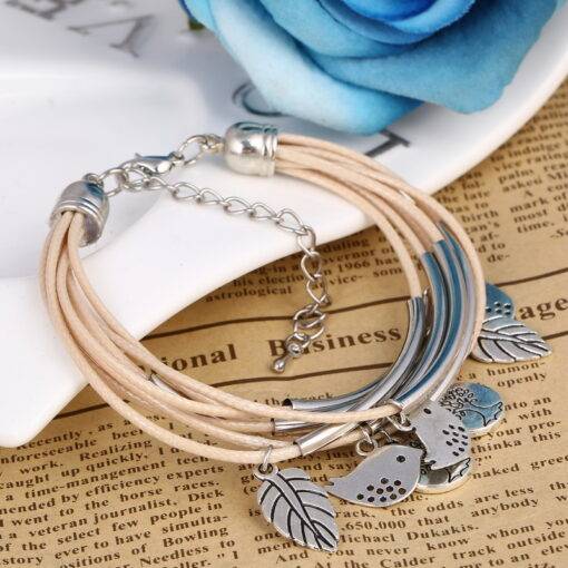 Fashion Silver Charm Leaves Bracelets 8d255f28538fbae46aeae7: Set 1|Set 2|Set 3|Set 4