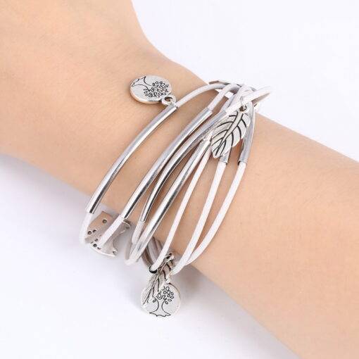 Fashion Silver Charm Leaves Bracelets 8d255f28538fbae46aeae7: Set 1|Set 2|Set 3|Set 4