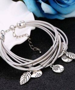 Fashion Silver Charm Leaves Bracelets 8d255f28538fbae46aeae7: Set 1|Set 2|Set 3|Set 4