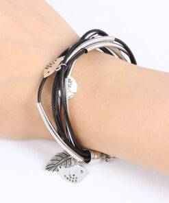 Fashion Silver Charm Leaves Bracelets 8d255f28538fbae46aeae7: Set 1|Set 2|Set 3|Set 4 