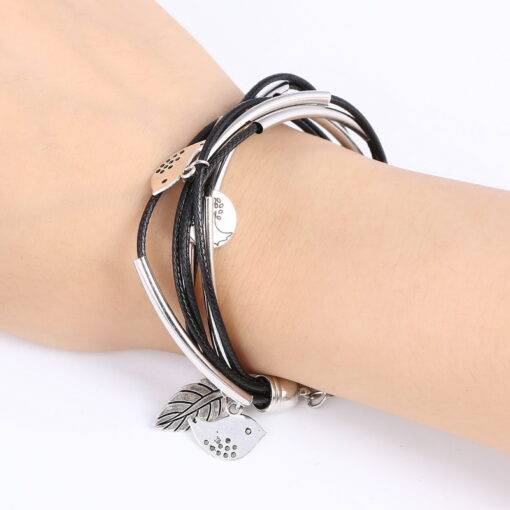 Fashion Silver Charm Leaves Bracelets 8d255f28538fbae46aeae7: Set 1|Set 2|Set 3|Set 4