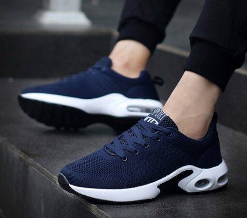 Men’s Air Bubble Sport Shoes SHOES, HATS & BAGS Sports Shoes & Floaters cb5feb1b7314637725a2e7: Black|Blue|White