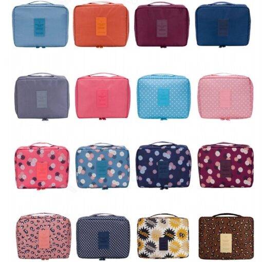 Women’s Waterproof Makeup Bag BEAUTY & SKIN CARE Makeup Products cb5feb1b7314637725a2e7: Blue Cherry|Blue Plum|Gray|Green Cherry|Leopard|Navy|Navy Dot|Navy Plum|Navy Sars|Orange|Pink|Pink Cherry|Pink Dot|Pink Smiling|Purple Cherry|Red Plum|Red Stars|Rose Red|Sky Blue|Watermelon Red|Wine Plum|Wine Red|Yellow Smiling