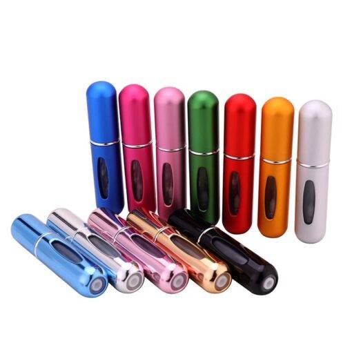 Mini Perfume Bottle With Spray Perfume & Body Mist PERFUME & FRAGRANCES cb5feb1b7314637725a2e7: Black|Blue|Bright Blue|Bright Gold|Bright Pink|Bright Silver|Gold|Green|Only 1 pcs box|Pink|Purple|Red|Rose|Silver|White|Yellow