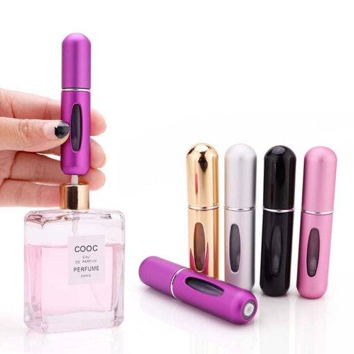 Mini Perfume Bottle With Spray Perfume & Body Mist PERFUME & FRAGRANCES cb5feb1b7314637725a2e7: Black|Blue|Bright Blue|Bright Gold|Bright Pink|Bright Silver|Gold|Green|Only 1 pcs box|Pink|Purple|Red|Rose|Silver|White|Yellow