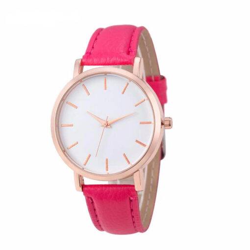 Women’s Multicolor Band Option Quartz Watch Analog Watch WATCHES & ACCESSORIES cb5feb1b7314637725a2e7: Black|Blue|Hot Pink|Pink|Purple|Red|Sky Blue|White