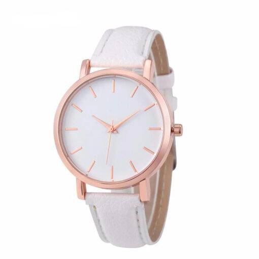 Women’s Multicolor Band Option Quartz Watch Analog Watch WATCHES & ACCESSORIES cb5feb1b7314637725a2e7: Black|Blue|Hot Pink|Pink|Purple|Red|Sky Blue|White