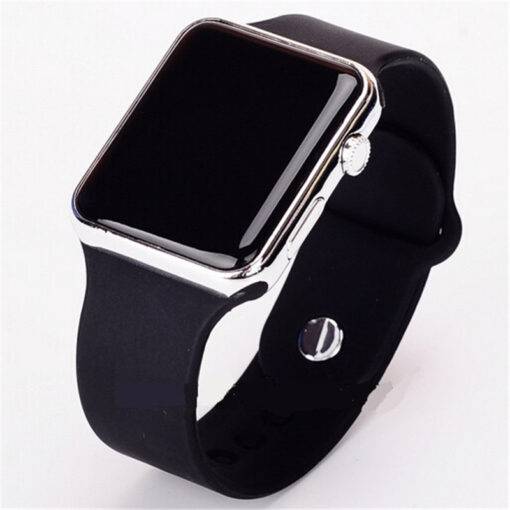 Square Shaped Digital Watch Smart Watches WATCHES & ACCESSORIES cb5feb1b7314637725a2e7: Gold|Pink|Rose Gold|Silver