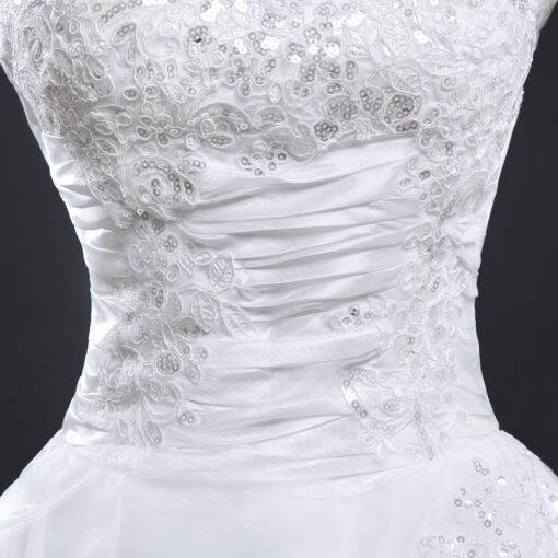 Elegant Vintage Long Lace Wedding Dress WEDDING & GIFTS Wedding Dresses cb5feb1b7314637725a2e7: White