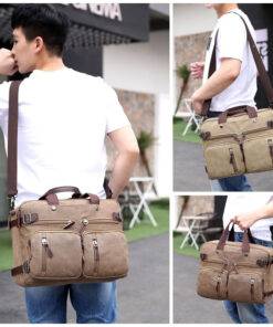 Genuine Leather Laptop Briefcase Laptop bags SHOES, HATS & BAGS cb5feb1b7314637725a2e7: Black|Blue|Coffee|Grey|Khaki 