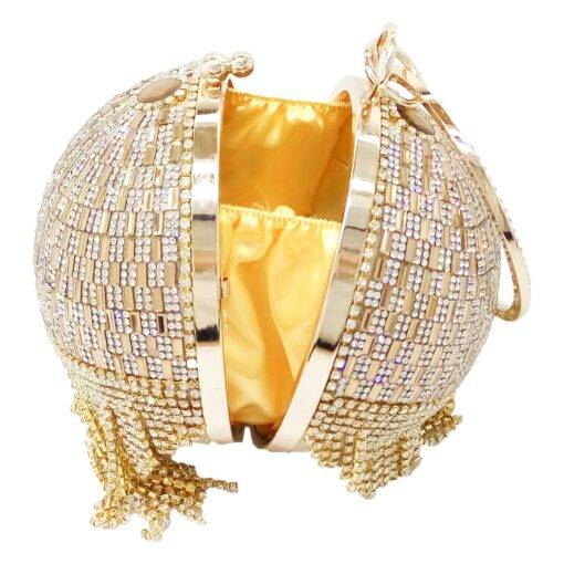 Women’s Party Bag with Diamonds and Tassel Hand Bags & Wallets SHOES, HATS & BAGS cb5feb1b7314637725a2e7: Black Crystal Bag|Gold|Gold / White|Gold Beads|Gold Crystal Bag|Gold Silver|Silver Beads|Silver Crystal Bag|White Beads