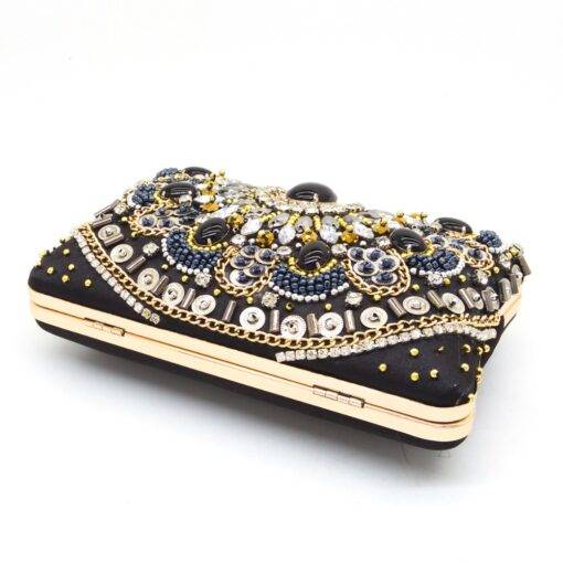 Women’s Crystal Evening Bag Hand Bags & Wallets SHOES, HATS & BAGS cb5feb1b7314637725a2e7: Black