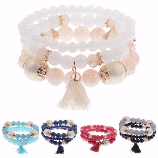 Fashion Women’s Bead Bracelets 3Pcs/Set Bracelets & Bangles JEWELRY & ORNAMENTS cb5feb1b7314637725a2e7: 1|10|11|12|13|14|15|2|3|4|5|6|7|8|9