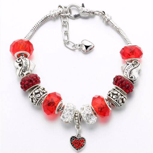 Women’s Charming Crystal Bracelet Bracelets & Bangles JEWELRY & ORNAMENTS cb5feb1b7314637725a2e7: Blue|Purple|Red|White